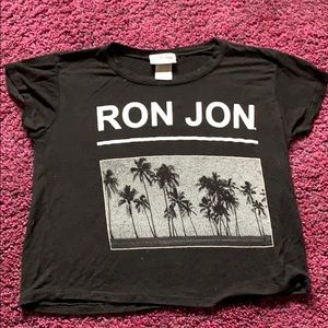 Jon Jon Surf Shop Crop Top